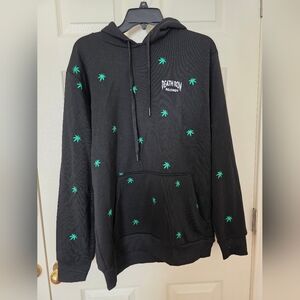 Death Row Records Weed Leaf Hoodie